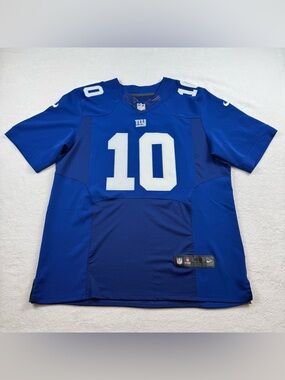 Nike NFL on field jersey Eli Manning #10 New York Giants men’s size 48-TG blue